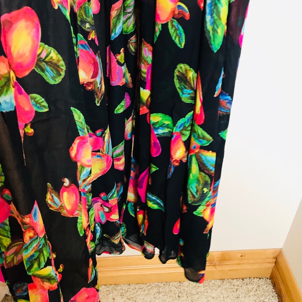 FARM Rio Anthropologie Cashew Print Wrap Dress - Picture 10 of 16